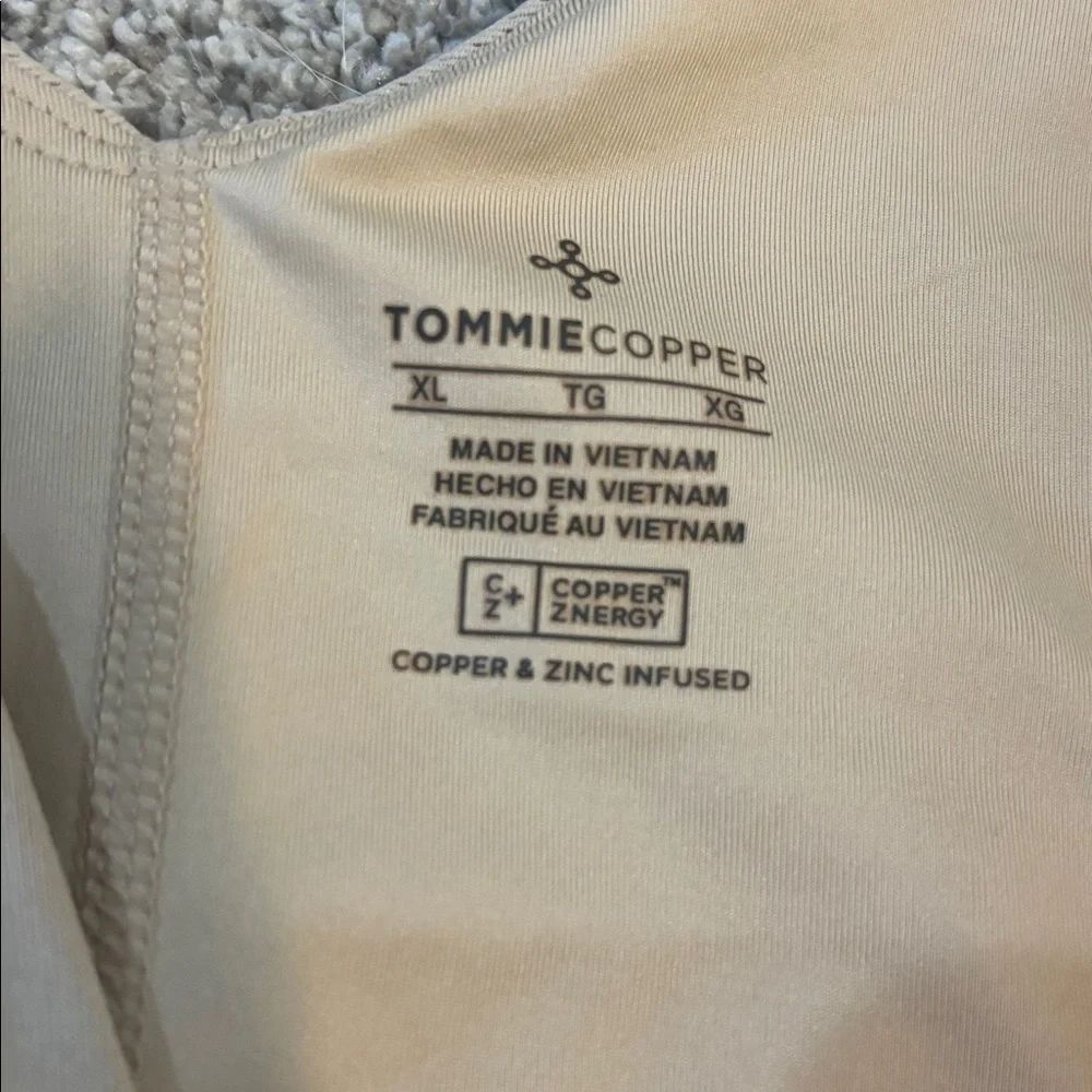 Tommie Copper Shoulder Bra in Sand Nude Size XL